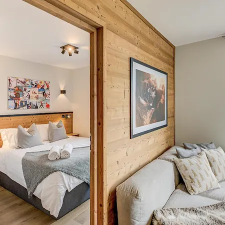 White Pearl Mountains Modern 2-bedroom With Great Location Chamonix